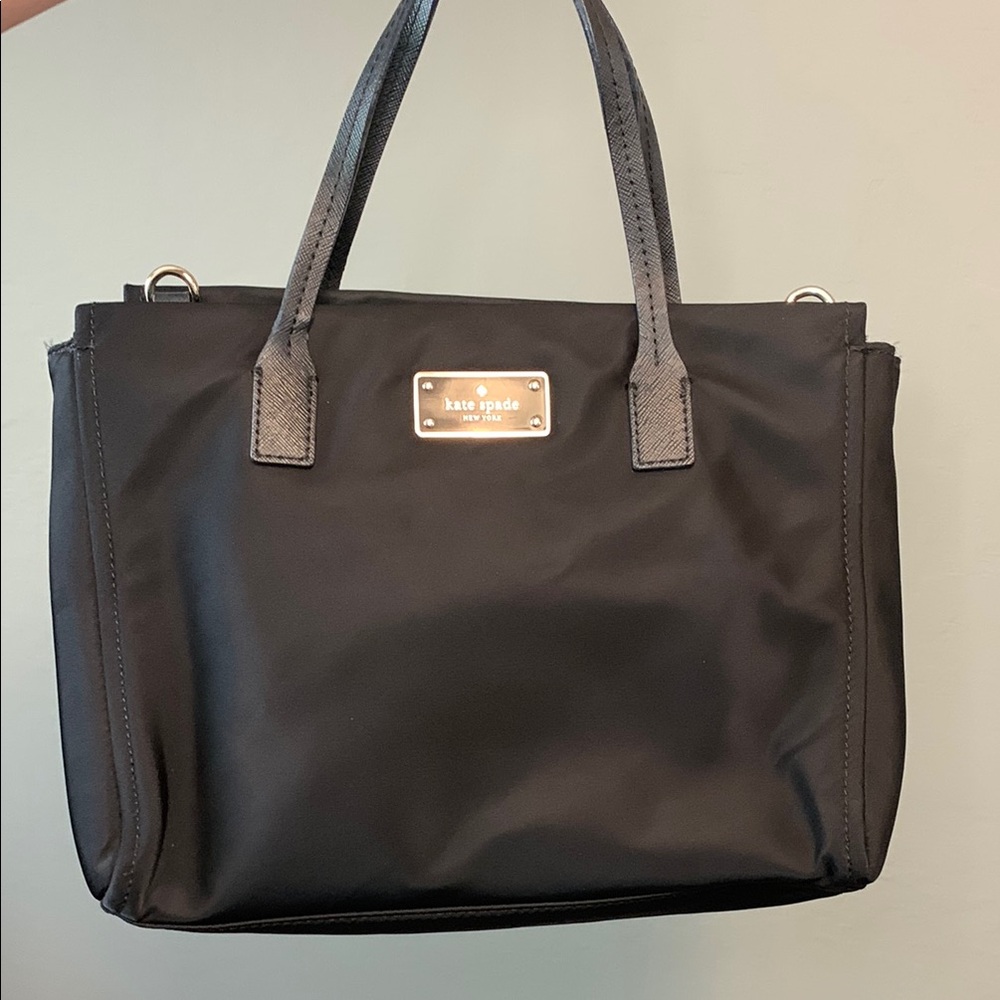 Kate Spade Black Nylon Crossbody Bag